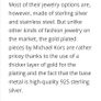 Authenthic Michael Kors Gold Choker Necklace Image 4