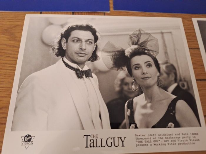 1989 The Tall Guy Press Kit Jeff Goldblum, Rowan Atkinson & Emma Thompson