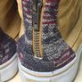 boys junior VANS SK8 HI MTE trainers SKATE SHOES hi tops beige mustard Size UK 5.5 EU 38.5 Image 8