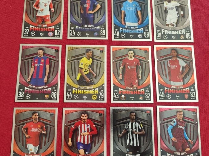 Match attax 23/24 base cards