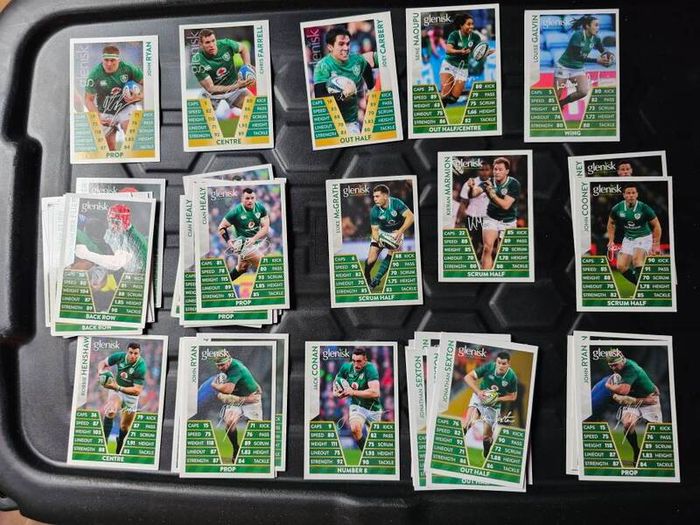 Glenisk Rugby cards