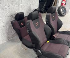 Mk4 golf leather heated 3 door Recaro seats cards