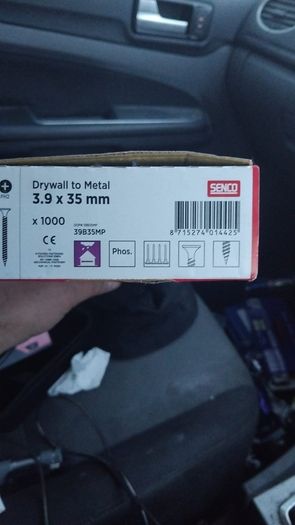 Aj's eco drains drywall screws half inch pipe