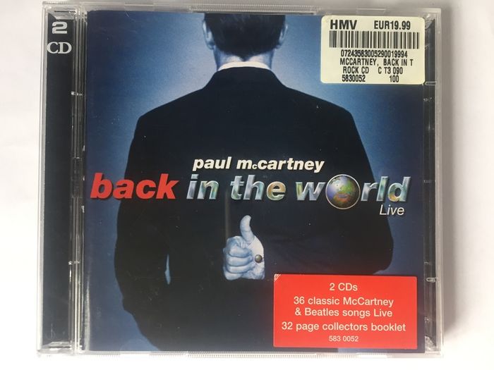 Paul McCartney [2003] Back In The World Live (2xCD Album)