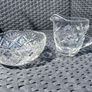 Cut Crystal Milk Jug/Sugar Bowl Image 2