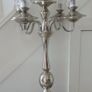 Silver Plated Candlelabra, holds 5 Candles Image 2