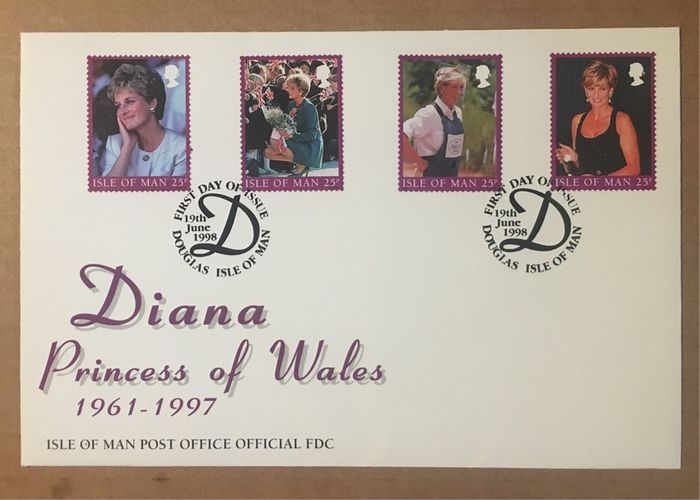 Royal Stamp Collection. Mainly commemorating marriage of The Prince of Wales and Lady Diana Spencer. Also Some of Prince Andrew and Sarah Ferguson. Presentation Packs, First Day covets, Post Cards (mint and used).