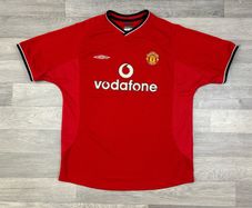 Genuine Vintage 2000 Umbro Manchester United Home Jersey Shirt Mens Large