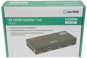 av:link 4k hdmi splitter 1x2 HDS12