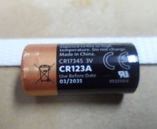 Duracell Lithium CR123A Batteries (Box of 400)