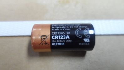 Duracell Lithium CR123A Batteries (Box of 400)
