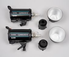 Godox QS600 II Studio Flash x2