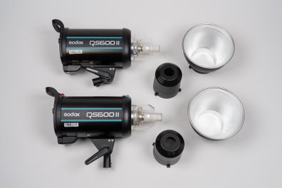 Godox QS600 II Studio Flash x2