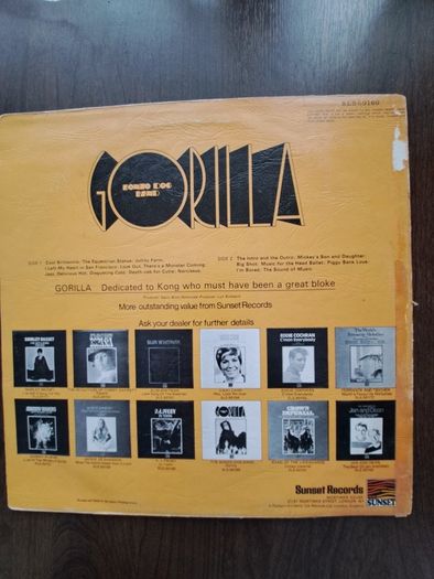 Bonzo Dog Band Gorilla