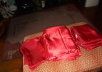 Kingsize Red Duvet Set for Sale