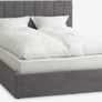 Bed frame HASLEV KNG dark grey /w storage Image 2
