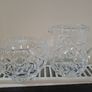 Crystal milk jug and sugar bowl Image 6