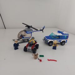 Lego City Police Helicopter Arrest 60046