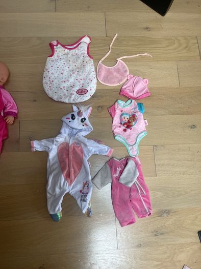 babyborn doll as new and accessories