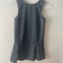 M&S grey pinafore (as new) age 7-8 Image 5