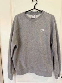 Grey Nike sweatshirt