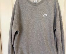 Grey Nike sweatshirt