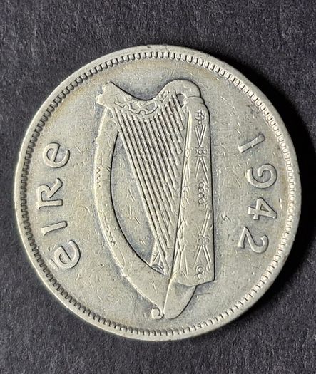 Ireland 1942 Silver Florin
