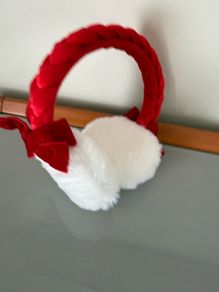 Festive girls ear muffs