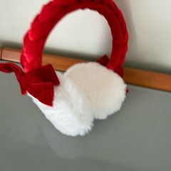Festive girls ear muffs