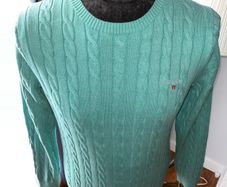 GANT  Cable Knit jumper men's sz Medium - EXCELLENT CON!