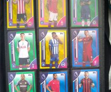 Topps premier league cards