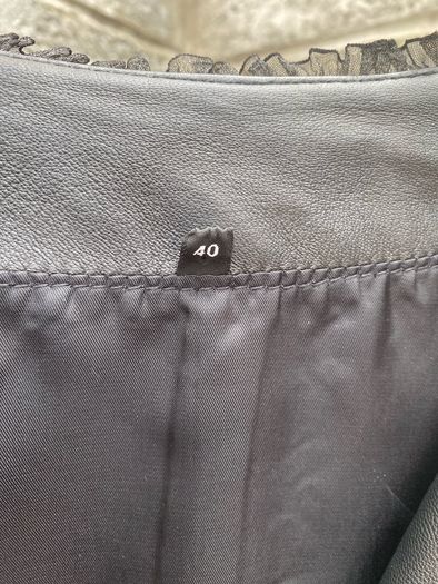Genuine Soft Special Leather Ladies Jacket, Size 40