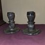 Pair of Marble Candlestick Holders Image 2