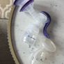Lansinoh manual breast pump and Jaan's type milk collector pump Image 2
