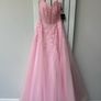 Dani's Showroom Pink Princess Debs or TY Dress 8/10/12uk Image 3