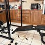 Beautiful Olympic Power Rack + Full Size Integrated Cable System, Olympic Weight, Dumbbells, Bench + Image 9