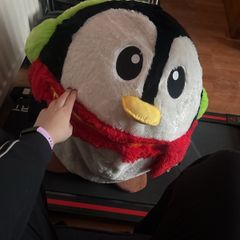 Free penguin teddy yoga ball