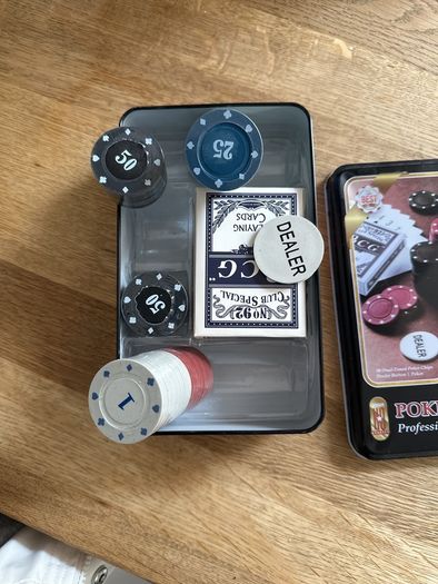 Poker chips set