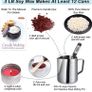 Candle Making Kit, Shuttle Art 3 LB (1.36kg) Wax Melt Making Kit, Complete Candle Making Kits for Adults with Soy Wax, 6 Fragrance Oil, 6 Colours Candle Dye, Candle Wicks, Tins, Melting Pot and More  (FREE POSTAGE) Image 7