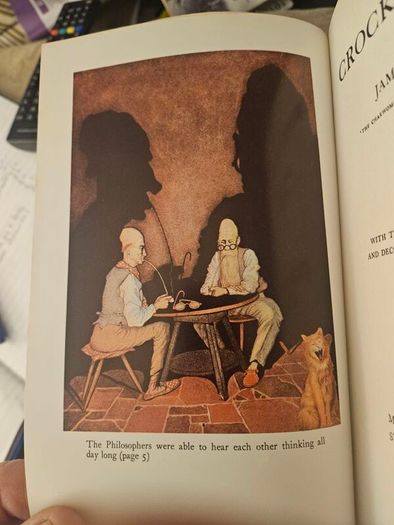 The Crock Of Gold. By James Stephens. Illustrations By Thomas Mackenzie.  1980 Hardback With Dustjacket In Good Condition.  See Photos For Same.