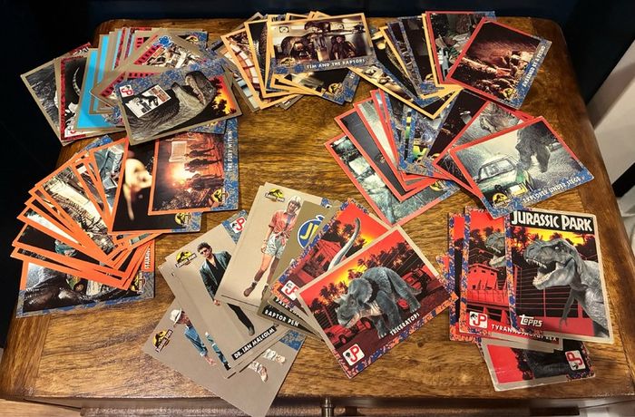 jurassic park cards
