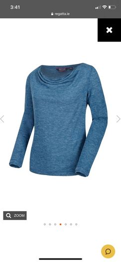 Regatta cowl neck top