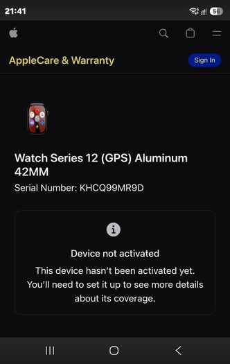 Apple Watch 12 42mm IRISH
