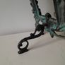 Victorian Solid Brass Cherub Picture Frame Image 7