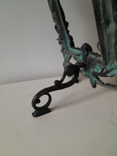 Victorian Solid Brass Cherub Picture Frame