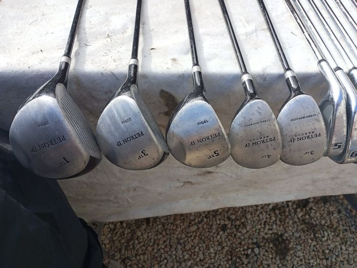 Petron ip golf clubs. Left handed clubs.
