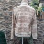 old navy cream Beige full zip borg fleece Xs S Image 5