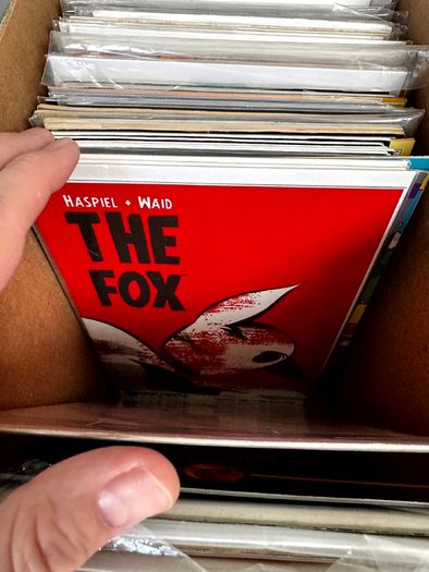 Indie Long Comic Box w 250 Comics for Sale