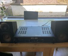 Skytec SPL400 Amplifier & Passive Speakers