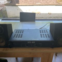 Skytec SPL400 Amplifier & Passive Speakers